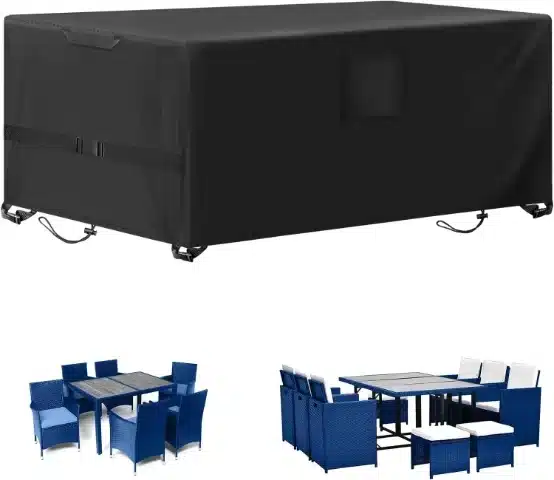 61cK+ZTbs+L._AC_SL1500_ Kovshuiwe zaščitna prevleka za vrtno pohištvo – 200 × 100 × 74 cm - slika 1