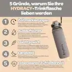 Hydracy – Steklenica za vodo s sadnim infuzorjem 500 ml - slika 2