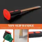 Tanstic – 6-delni geološki komplet s kladivom 850 g in dleto 30,5 cm - slika 3