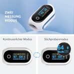 VIBEAT Bluetooth pulzni oksimeter za merjenje kisika v krvi in srčenga utripa - slika 3