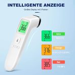 VIPROUD brezstični infrardeči termometer za čelo z LCD zaslonom - slika 2
