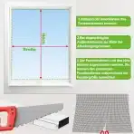 Fly Screen mreža proti insektom  YUNLEX – 80 × 100 cm - slika 6