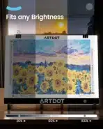 ARTDOT – Svetlobna tabla A3 za Diamond Painting - slika 7