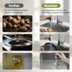 Hibbent – Tuš glava za kuhinjsko pipo – krom – 3 načini - slika 6