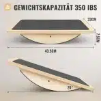 Woodure – Profesionalna ravnotežna deska 180° - slika 7