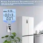 MECHEER merilnik porabe energije – bel - slika 3