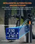 NHOWIN – prenosna baterijska mini zračna tlačilka 150 PSI - slika 2