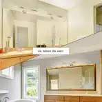 Aourow LED svetilka za kopalniško ogledalo, 5 W, 30 cm, 500 lm, 4000 K (nevtralno bela) - slika 5
