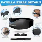 Healrecux Opornica za pogačico – črna - slika 5