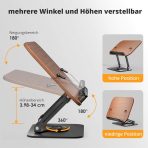 SUPEDESK leseno 360° nastavljivo stojalo za knjige in tablice - slika 3
