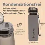 Hydracy – Steklenica za vodo s sadnim infuzorjem 500 ml - slika 4