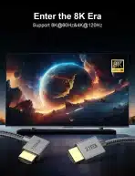 XAOSUN HDMI 2.1 kabel – 8K desni kot 2 m - slika 6