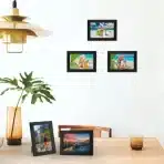 Giftgarden – Set 7 črnih okvirjev za slike 10 × 15 cm - slika 3