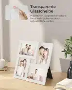 SONGMICS – večnamenski okvir za 4 fotografije 10×15 cm - slika 4