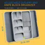 Daffodily – Raztegljiv organizator jedilnega pribora - slika 6