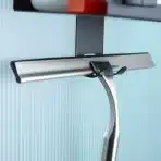 Cooeco – Viseča kopalniška polica za prho, črna - slika 4