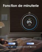 ALLEVOI set 2 pametnih WiFi stikal za rolete z glasovnim upravljanjem in aplikacijo - slika 2