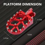 ANXIN univerzalne CNC široke stopalke za motor - slika 5