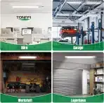 TONFFI LED svetilka za vlažne prostore 60 cm – 42 W - slika 4