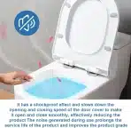 BELIHOME univerzalni tečaji za WC desko – 2 kosa - slika 5
