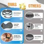 Healrecux Opornica za pogačico – črna - slika 4