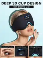 LC-dolida – 3D spalna maska z Bluetooth  slušalkami - slika 4