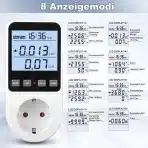 MECHEER merilnik porabe energije – bel - slika 5