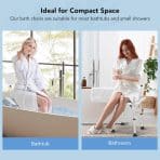 CAREBODA ergonomski tuš stol z nastavljivo višino - slika 6