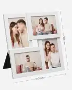 SONGMICS – večnamenski okvir za 4 fotografije 10×15 cm - slika 2
