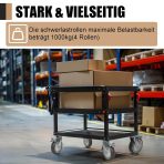 UYOYOUS set 4 industrijskih transportnih koles z dvema zavorama - slika 2