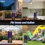 Wenosda – 3-v-1 solarna električna past za insekte - slika 3