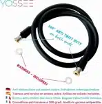 YOSSEE – tuš cev 1,5 m - slika 7