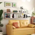 WELDUN stenska nosilca za police – 2 kosa, 10 cm, črna - slika 4