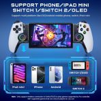 KICKDOT Brezžični igralni kontroler za iPhone / Android / Switch 1/2/OLED / iPad Mini - slika 2