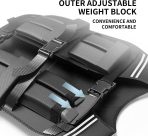 PROIRON nastavljiva obtežena oprsnica za telovadbo – 20 kg - slika 4