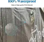 Idota – Vodoodporna prevleka za kolo iz debele PEVA tkanine 200 x 110 cm - slika 4