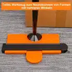 Mecheer – Profilni merilnik z zaklepom 25 cm - slika 4