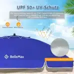 BelleMax – Vrtni senčnik 200 cm – moder - slika 6