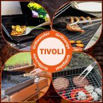 TIVOLI 4-delni set žar pribora  iz nerjavečega jekla z lesenimi ročaji - slika 3