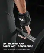 DMoose Fitness – Trenirni kavlji za dvigovanje uteži (2 kosa) - slika 5