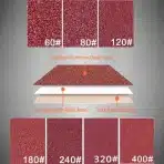 STEBRUAM komplet 70 brusnih listov za detajlno brusilko (165 × 95 mm) - slika 6