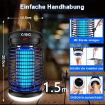 WUEAOA 4200 V električni uničevalec insektov z LED svetilko - slika 5