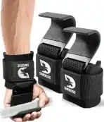 DMoose Fitness – Trenirni kavlji za dvigovanje uteži (2 kosa)