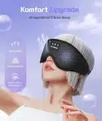 LC-dolida 3D spalna maska z Bluetooth – črna - slika 6