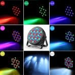 MOSFIATA komplet 2 LED RGB odrskih reflektorjev z daljinski upravljanjem in DMX vmesnikom - slika 3