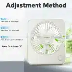 ivoler usb mini ventilator - bel - slika 7