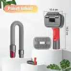 MoPei - 2 v 1 krtača za pse za dyson - slika 7
