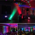 MOSFIATA komplet 2 LED RGB odrskih reflektorjev z daljinski upravljanjem in DMX vmesnikom - slika 4