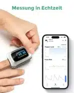 ViATOM - pulzni oksimeter bluetooth prstni - slika 2