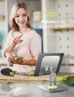 LISEN kovinsko stojalo za tablico in telefon - slika 4